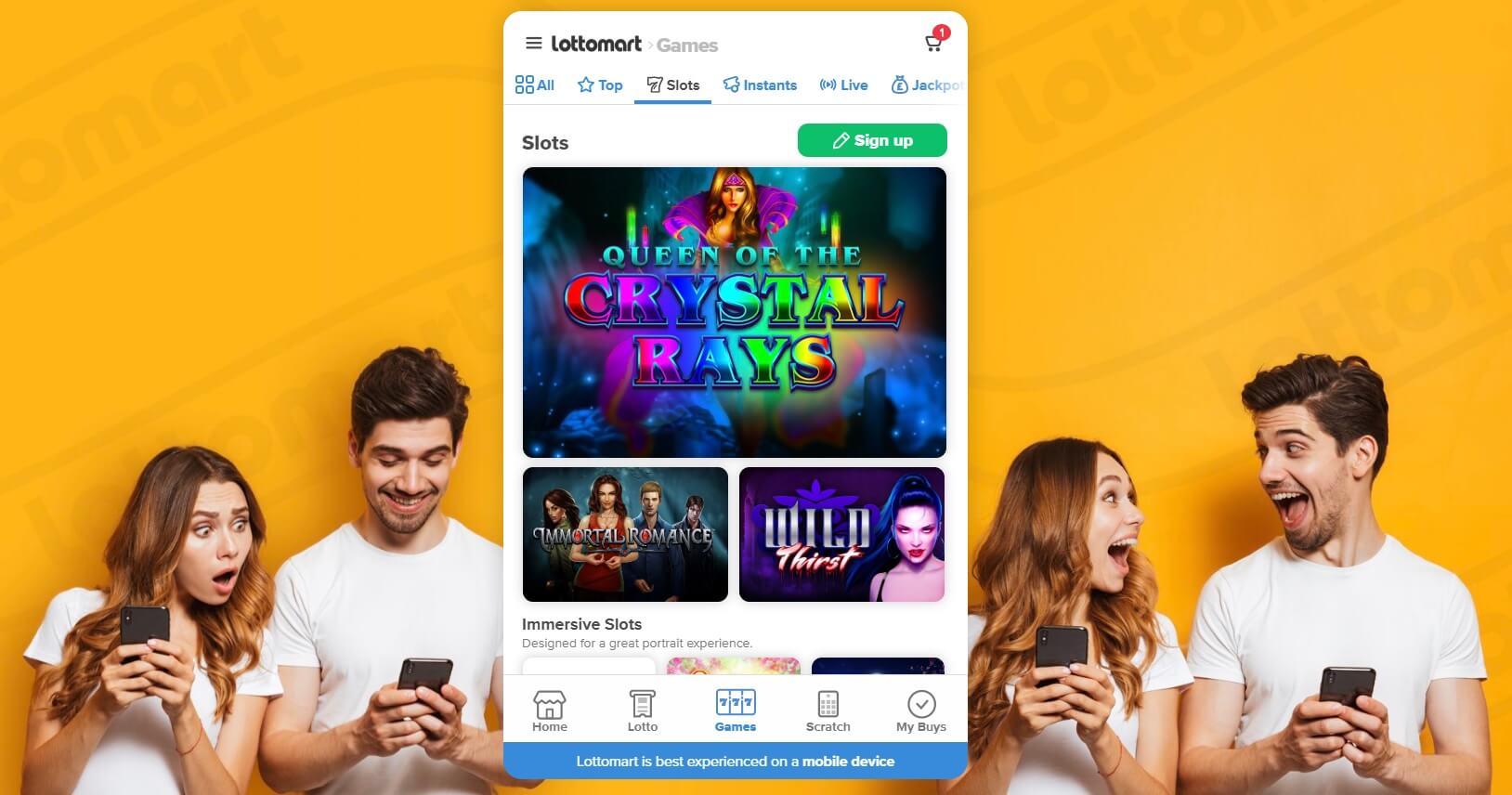 uk online casinos review of lottomart